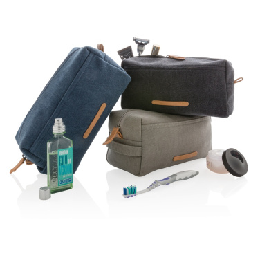 Logotrade werbemittel das Foto: Canvas Kulturtasche, PVC-frei