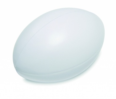 Logotrade Logogeschenke das Foto: Anti-Stress-Rugbyball