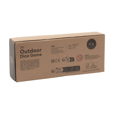 Logotrade Werbeartikel das Foto: Outdoor Würfelspiel