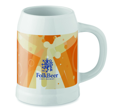 Logotrade Werbegeschenke das Foto: Bierkrug Sublimation 500 ml
