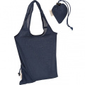 Tasche aus recycelter Baumwolle Modena, marineblau