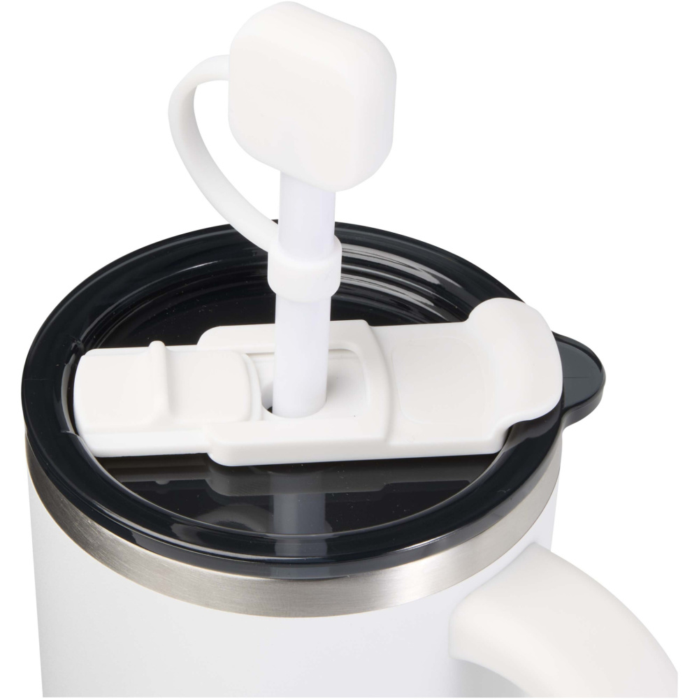 Logotrade Geschäftsgeschenke das Foto: Sip Trinkhalm Abdeckung aus Silikon