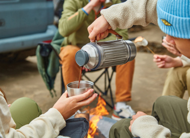 Logotrade Firmengeschenke das Foto: Black+Blum Explorer Flasche Duo 1L