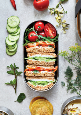 Logotrade Geschäftsgeschenke das Foto: Black+Blum Stainless Steel Double Bento Box