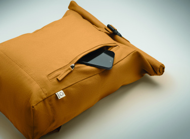Logotrade Werbeartikel das Foto: Rolltop-Rucksack 390 g/m²