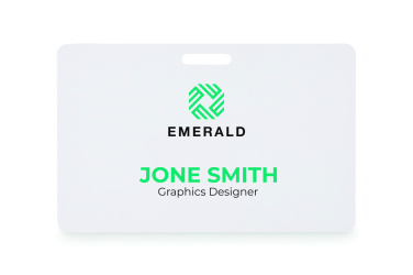 Logotrade werbemittel das Foto: Lanyard-Ausweis 54 x 86 mm