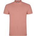 Star Poloshirt für Herren, Tonorange