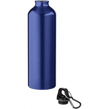 Logo trade promotional items picture of: Oregon 770 ml aluminium water bottle with carabiner