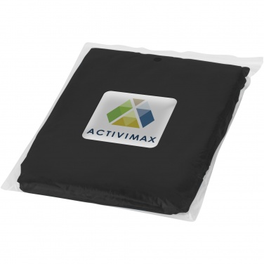 Logo trade promotional merchandise photo of: Ziva disposable rain poncho with storage pouch