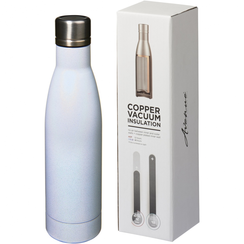 Logo trade corporate gifts picture of: Vasa Aurora 500 ml copper vacuum insulated water bottle