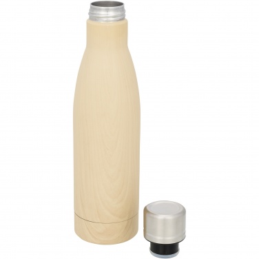 Logo trade promotional gifts image of: Vasa 500 ml wood-look copper vacuum insulated bottle