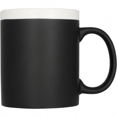 Logo trade promotional products picture of: Chalk-write 330 ml ceramic mug