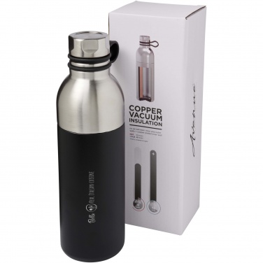 Logo trade business gifts image of: Koln 590 ml copper vacuum insulated sport bottle