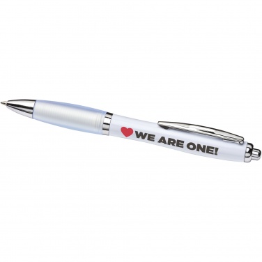 Logotrade promotional merchandise image of: Nash ballpoint pen with coloured barrel and grip