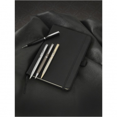 Logo trade promotional product photo of: Bound A5 notebook