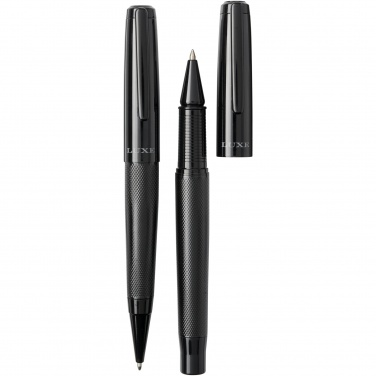 Logo trade promotional giveaways picture of: Gloss duo pen gift set
