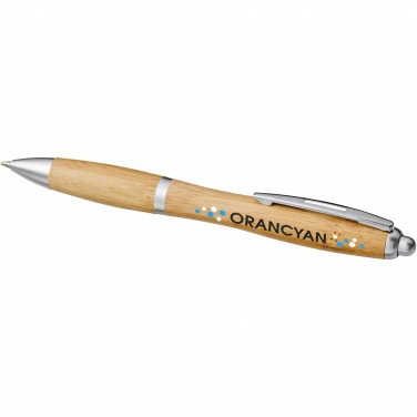 Logo trade promotional product photo of: Nash bamboo ballpoint pen
