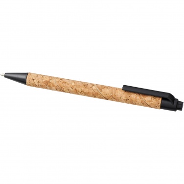 Logotrade promotional products photo of: Midar cork and wheat straw ballpoint pen