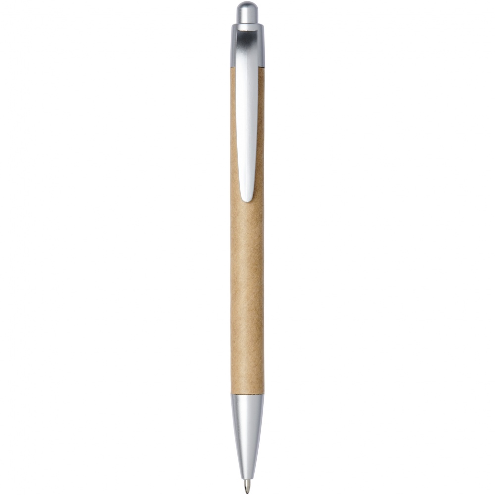 Logo trade promotional products image of: Tiflet recycled paper ballpoint pen