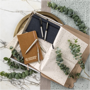 Logotrade promotional merchandise image of: Atlana leather pieces notebook