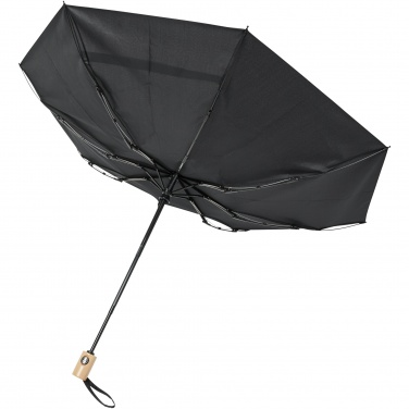 Logotrade promotional giveaway image of: Bo 21" foldable auto open/close recycled PET umbrella