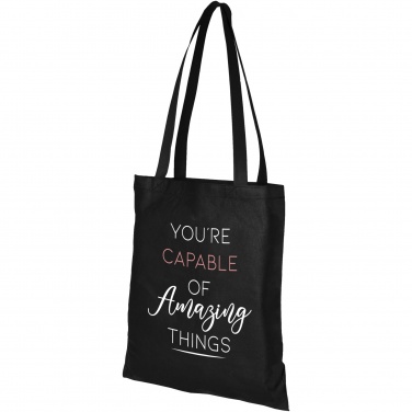 Logo trade promotional gift photo of: Zeus large non-woven convention tote bag 6L