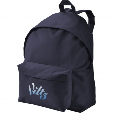 Logo trade promotional items image of: Urban covered zipper backpack 14L