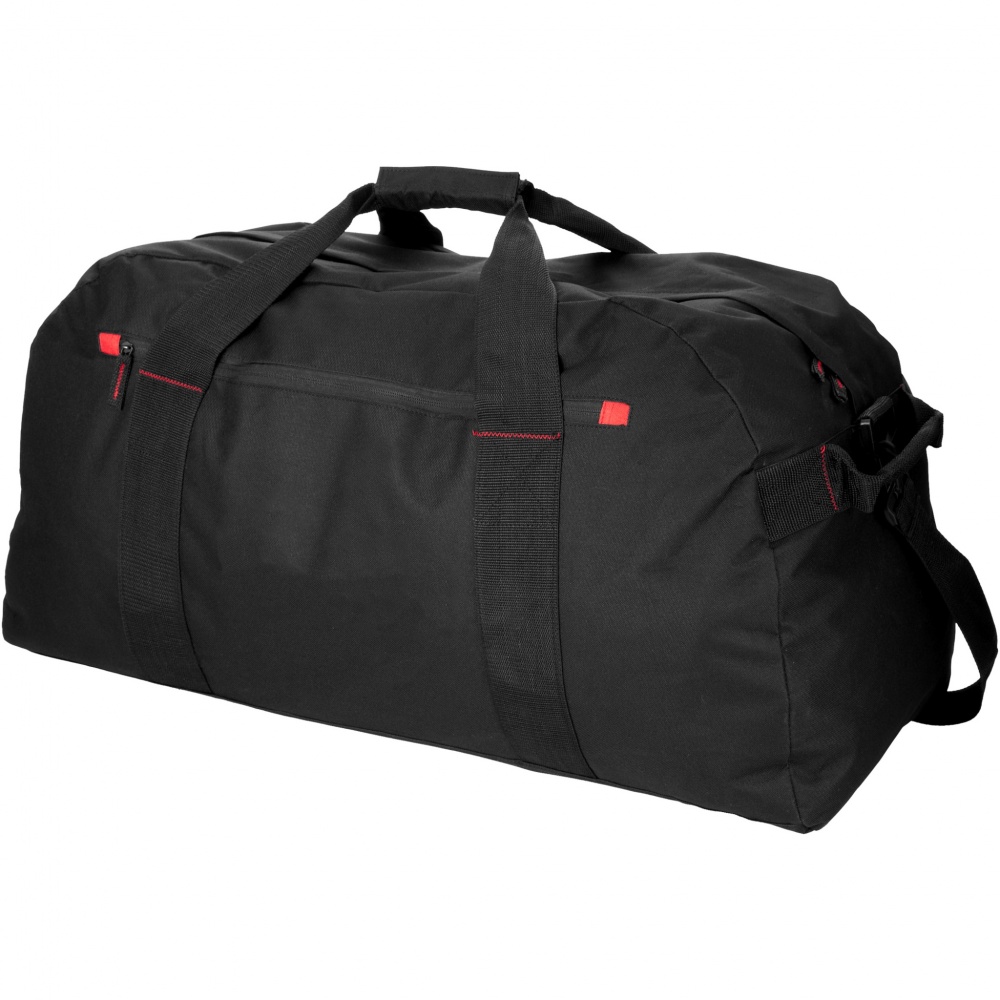 Logo trade promotional giveaway photo of: Vancouver extra large travel duffel bag 75L