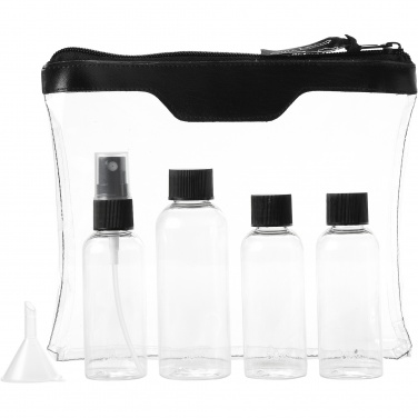 Logo trade promotional products image of: Munich airline approved travel bottle set