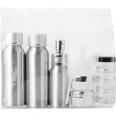 Logotrade business gift image of: Frankfurt airline approved travel bottle set