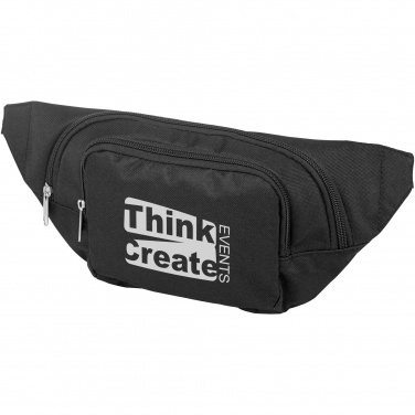 Logo trade promotional merchandise photo of: Santander fanny pack with two compartments