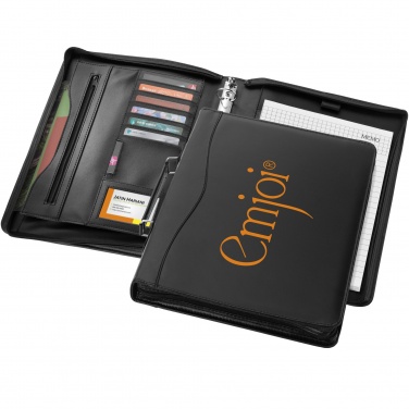 Logo trade corporate gifts picture of: Ebony A4 briefcase portfolio