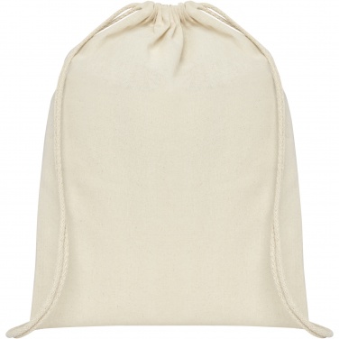 Logotrade promotional giveaway image of: Oregon 100 g/m² cotton drawstring bag 5L