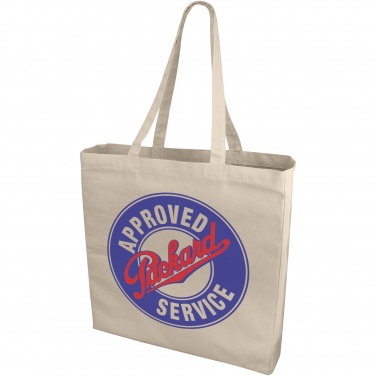 Logo trade promotional giveaway photo of: Odessa 220 g/m² cotton tote bag 13L