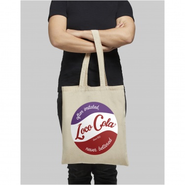 Logo trade promotional merchandise image of: Madras 140 g/m² cotton tote bag 7L