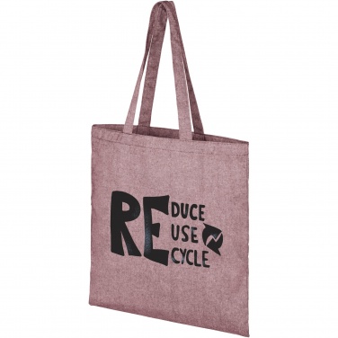 Logo trade promotional giveaway photo of: Pheebs 150 g/m² recycled tote bag 7L