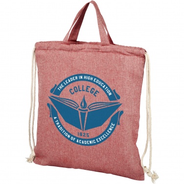 Logotrade promotional merchandise photo of: Pheebs 150 g/m² recycled drawstring bag 6L