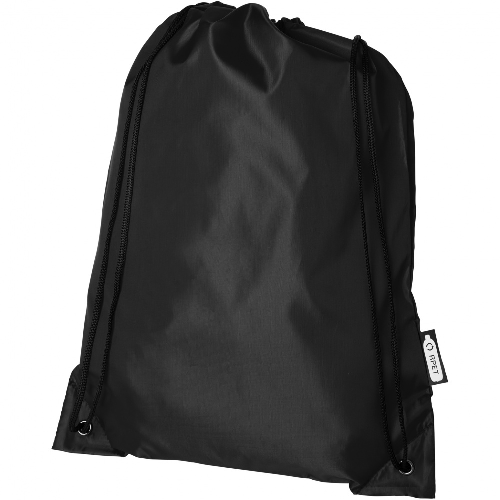Logo trade promotional gift photo of: Oriole RPET drawstring bag 5L
