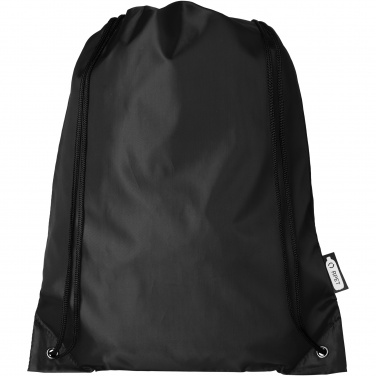 Logo trade promotional merchandise picture of: Oriole RPET drawstring bag 5L