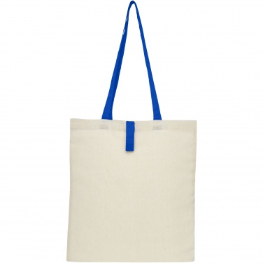 Logo trade promotional merchandise image of: Nevada 100 g/m² cotton foldable tote bag 7L
