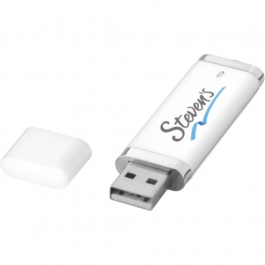 Logo trade promotional products image of: Flat 4GB USB flash drive