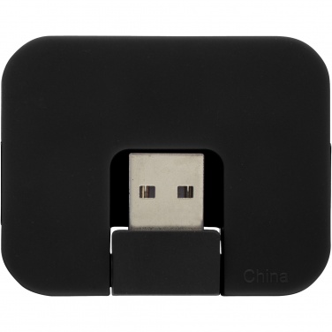 Logo trade promotional item photo of: Gaia 4-port USB hub