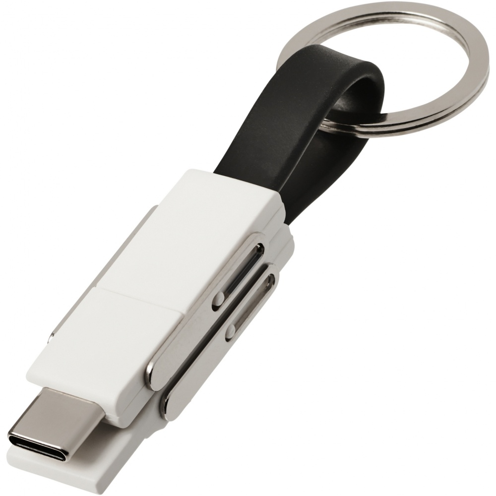 Logo trade promotional merchandise photo of: One 4-in-1 cable