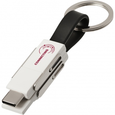 Logo trade promotional merchandise photo of: One 4-in-1 cable