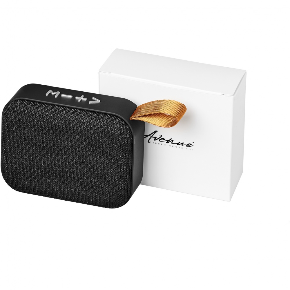Logo trade promotional products image of: Fashion fabric Bluetooth® speaker