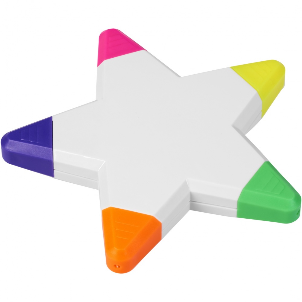 Logo trade promotional merchandise picture of: Solvig star highlighter