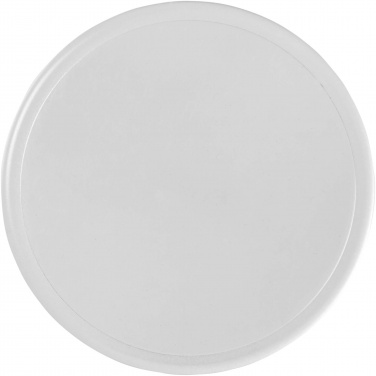 Logo trade promotional giveaways image of: Ellison round plastic coaster with paper insert
