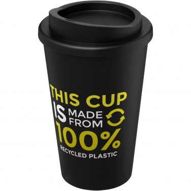 Logo trade promotional products image of: Americano® Recycled 350 ml insulated tumbler