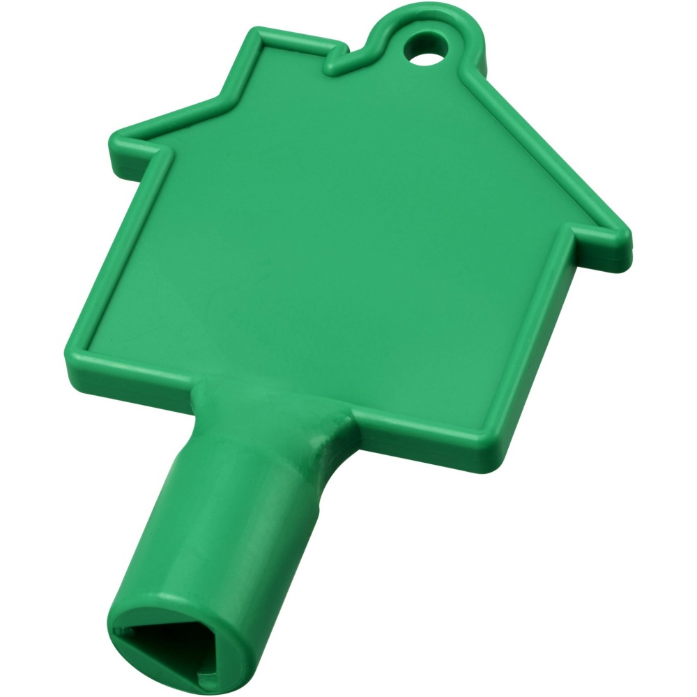 Logo trade promotional gift photo of: Maximilian house-shaped utility key