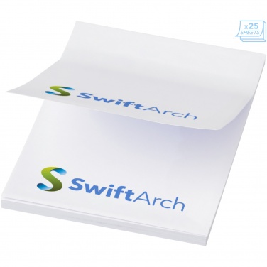 Logo trade promotional products image of: Sticky-Mate® A8 sticky notes 50x75mm